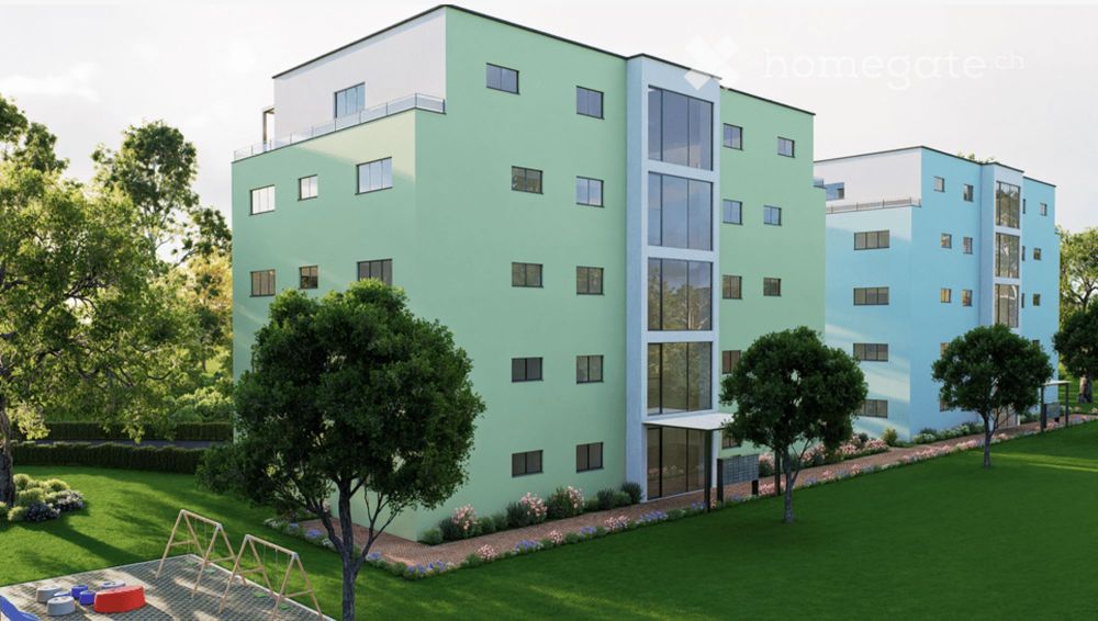 Neue 2,5-Zimmer-Wohnung mit großer Terrasse und externem Parkplatz inklusive – Delémont - Bild 1
