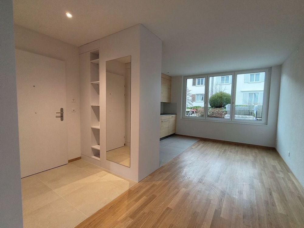 Erstvermietung einer 3.5 Zimmerwohnung in ruhigem Wohnquartier - Eingangsbereich_Esszimmer.png
