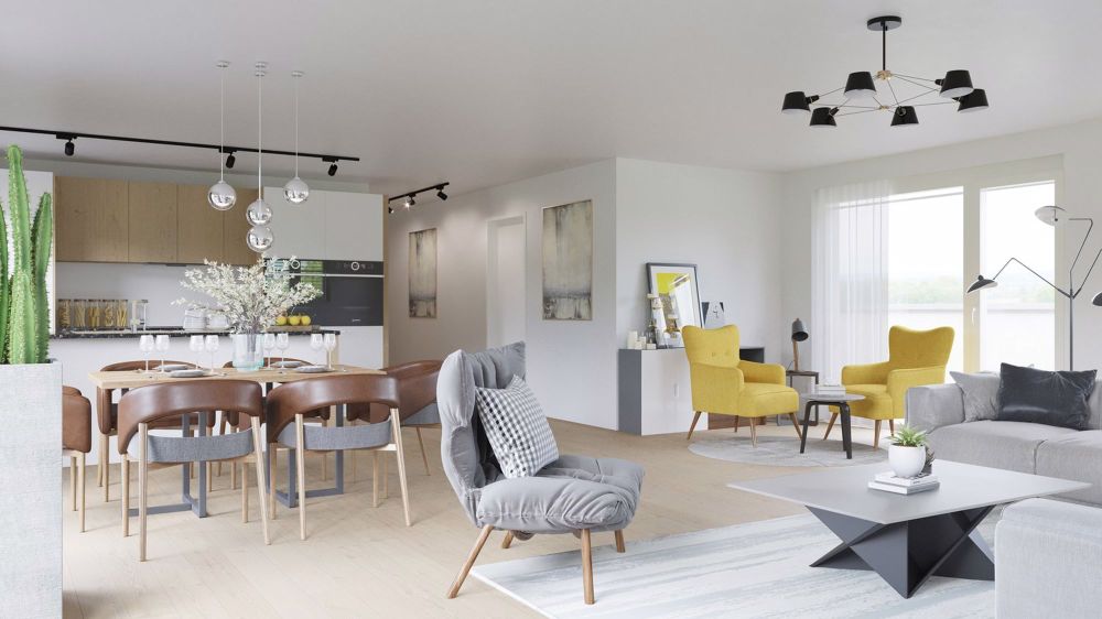 4.5 Zimmer Attika Wohnung - Bild 4