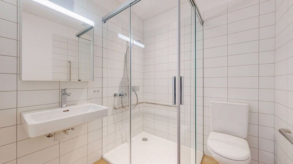 Moderne Wohnung in Zentrum von Gümligen! - Dusche