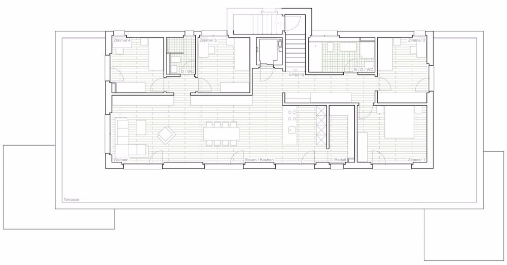5.5 Zimmer-Attika-Wohnung (A6) - Bild 6