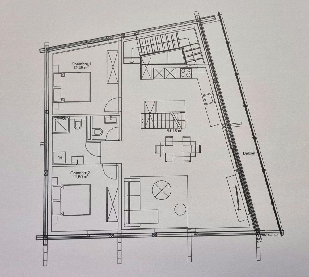3 wunderschöne 3.5-Zimmer-Wohnungen in einem neuen Chalet in Bruson - Bild 9