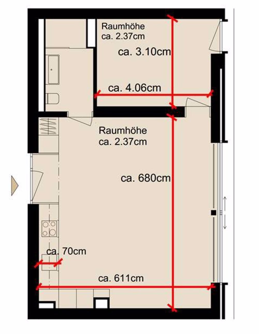 2 ½ Zimmer-Wohnung in Zürich mieten - Bild 8
