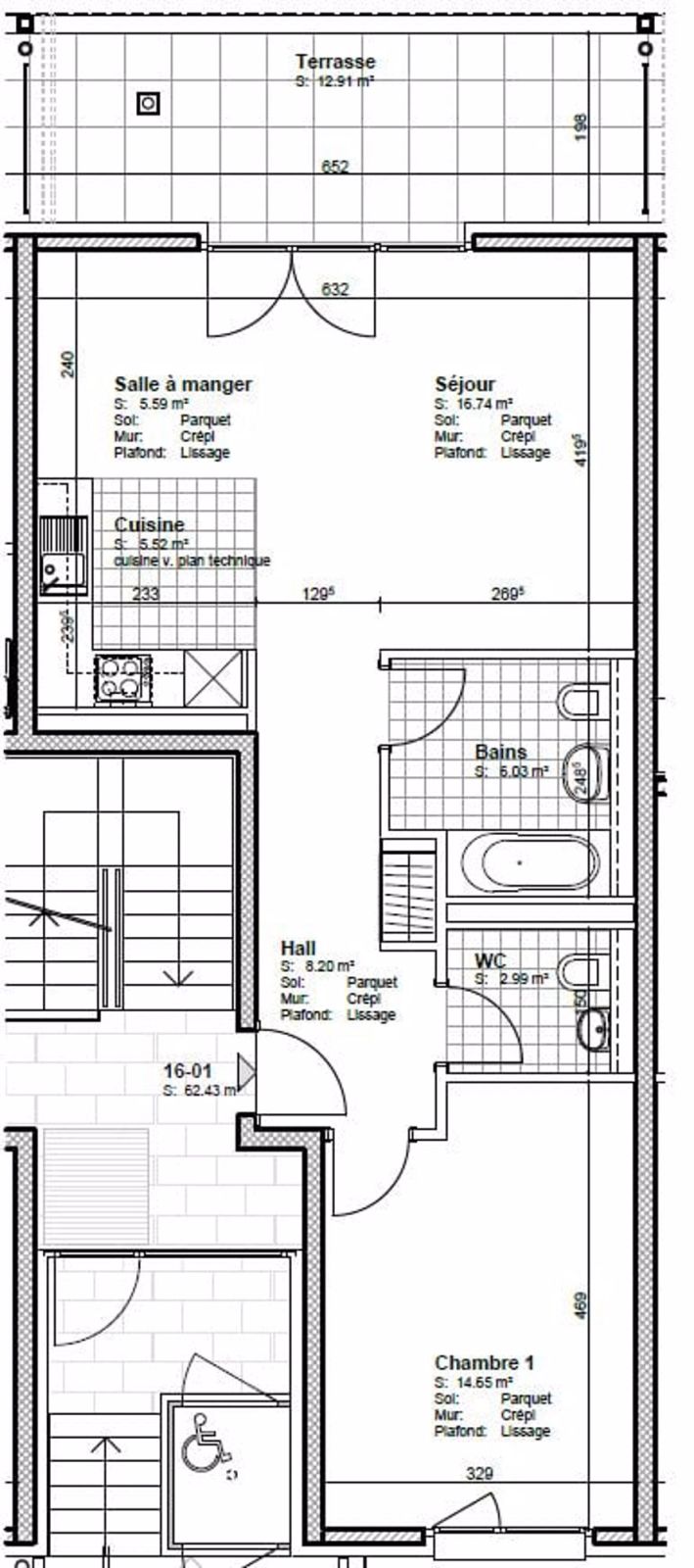 In der Nähe aller Annehmlichkeiten - Grundriss