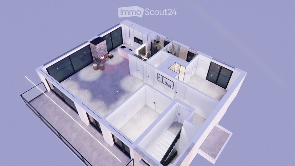 Moderne 3.5 - 4.5 Zimmer-Neubau-Wohnung mit Kamin und Balkon in Egerkingen (Erstbezug) - Bild 8