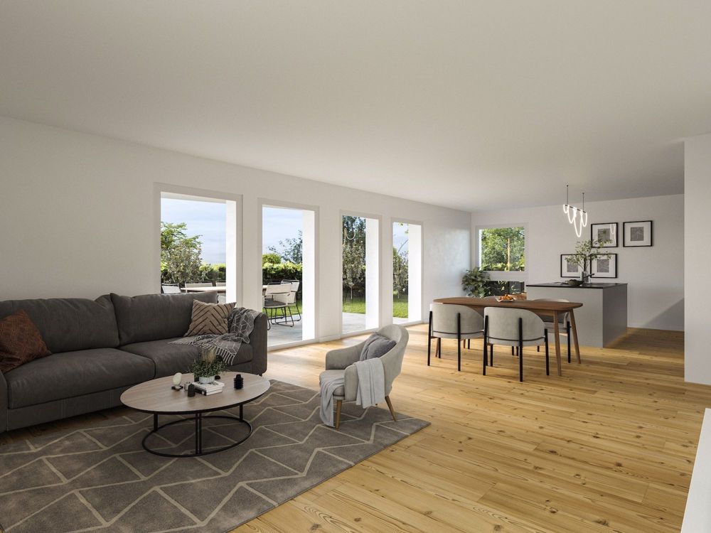 Luxueux appartement 4.5 pièces neuf de 124 m2 avec terrasse et jardin - Bild 3