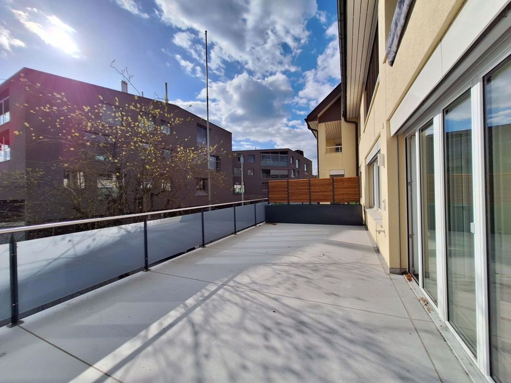 Erstvermietung: 4.5-Zimmer-Wohnung mit grosser Terrasse - Balkon