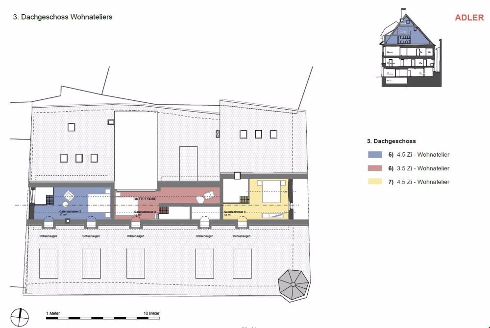 Einzigartige Atelierwohnung mit 136?m² – Sichtholz, Charme und Charakter - Bild 13