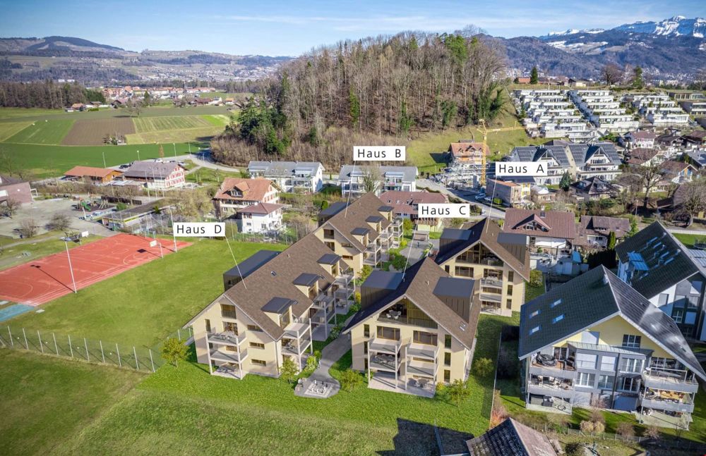 Neubau einer wunderschönen 3.5 Zimmer Dach-Wohnung mit Loggia - Bild 3