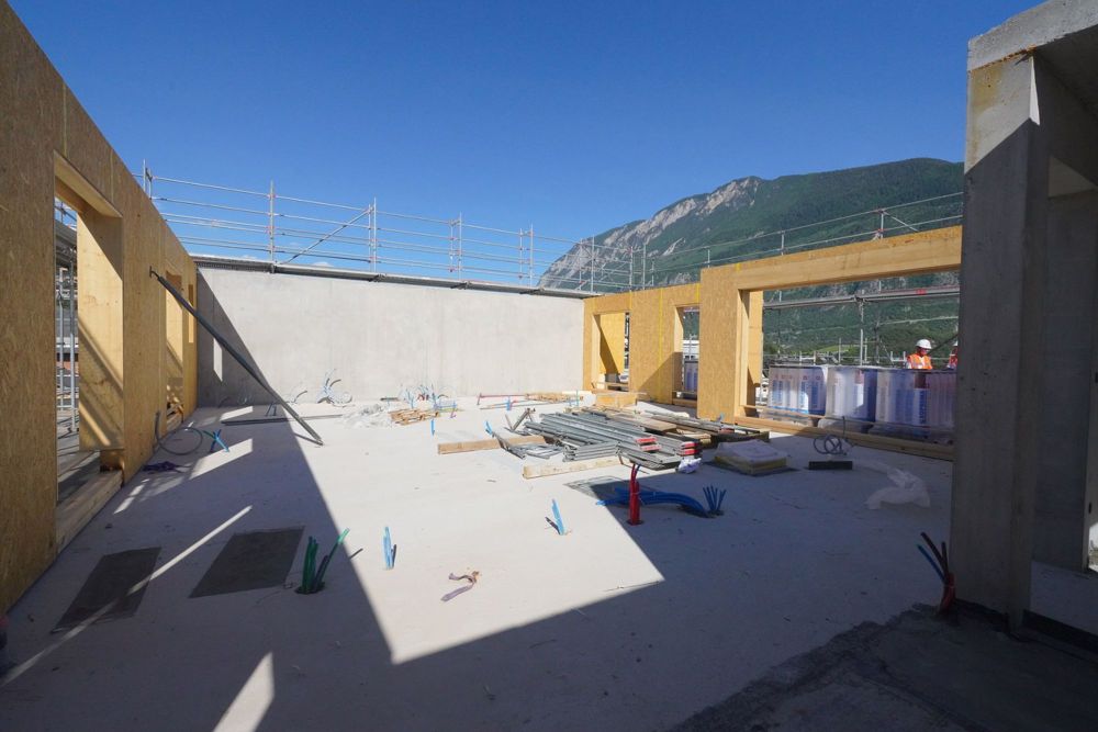 ATTIQUE D'EXCEPTION DE 4.5 PCES CENTRE-VILLE DE SIERRE - Avancement des travaux