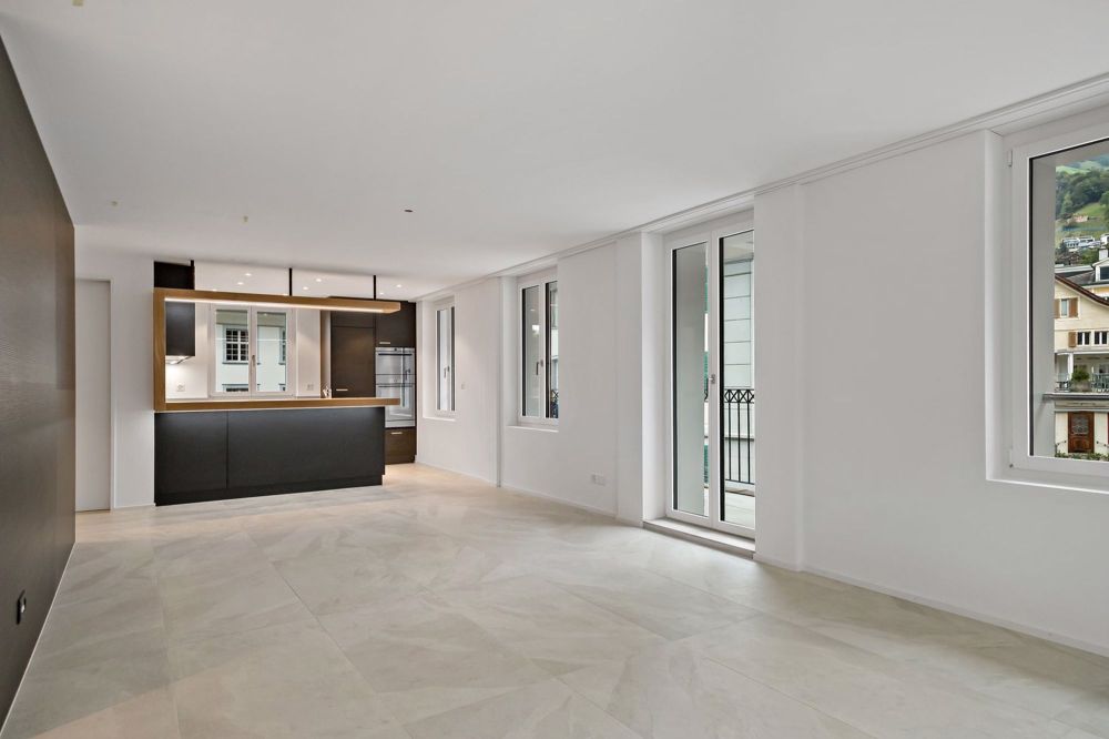 Neubau 3.5 Zi. Wohnung - Erstbezug mit Lift - Wohnbereich