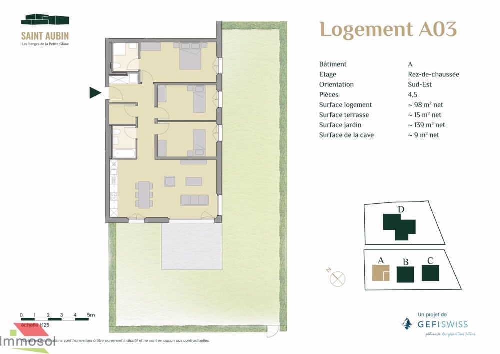 Appartement 4,5 pièces avec terrasse et jardin privatif - Neuf ! - Bild 2