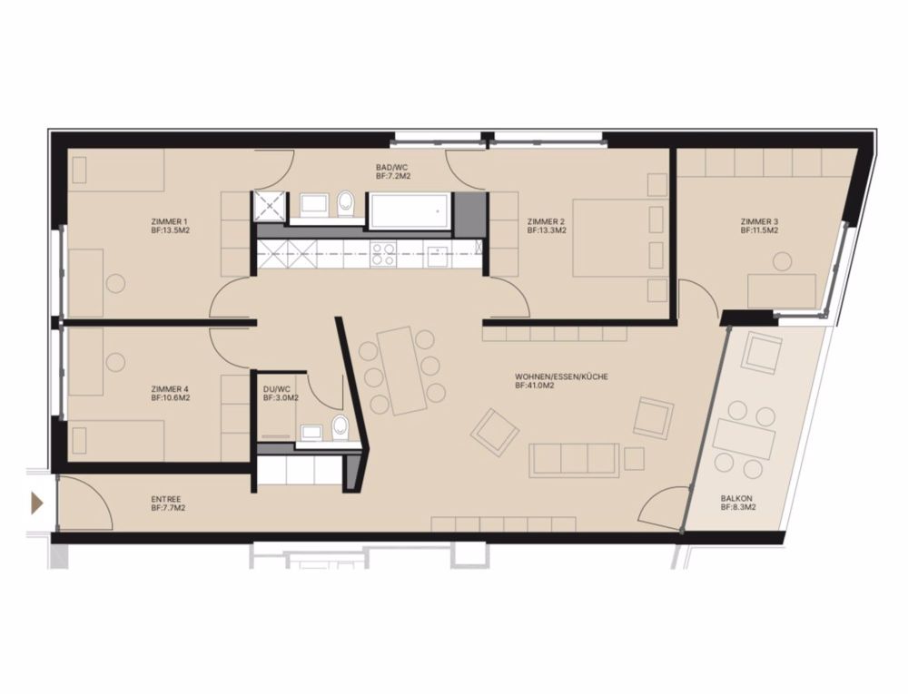 5 ½ Zimmer-Wohnung in Ilnau mieten - Bild 6