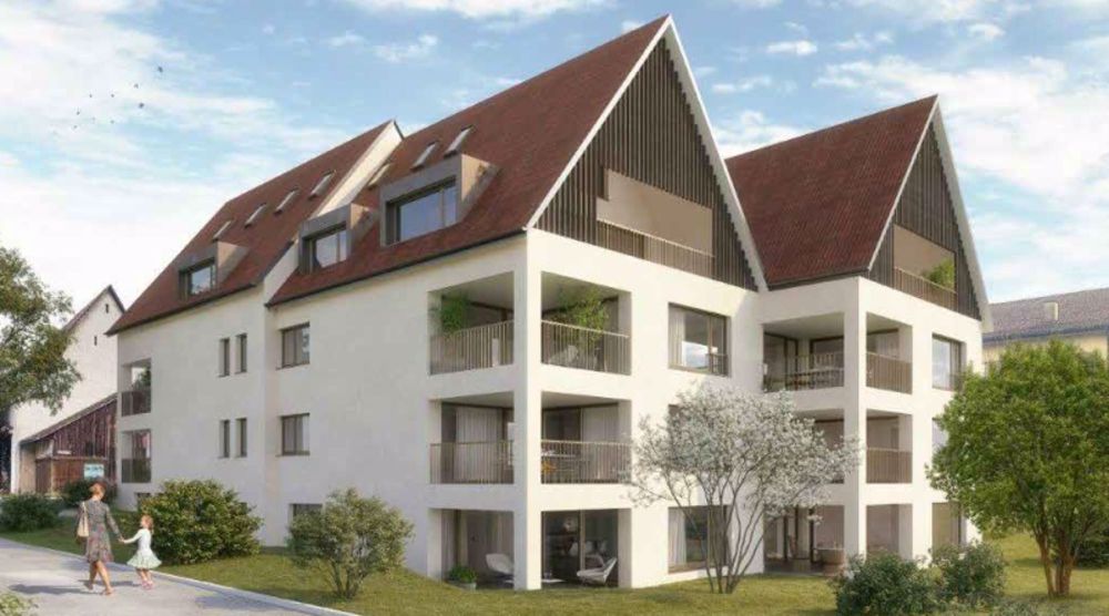 Wohnen im Dorf Hölstein - Fertigstellung Frühjahr 2026 - Aussenansicht