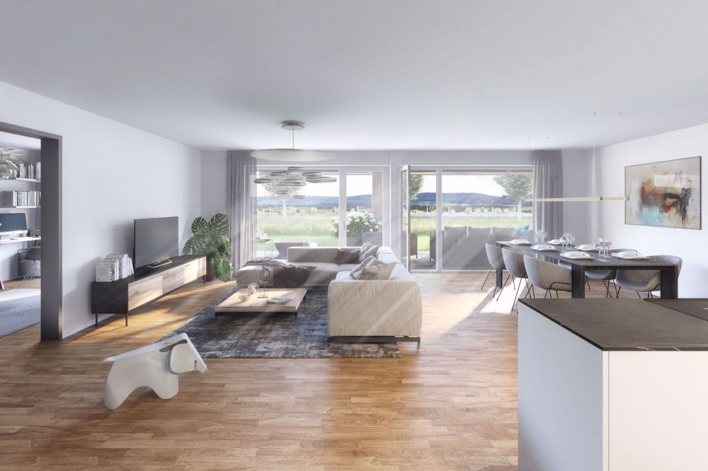 4 1/2 Zimmer-Attika-Wohnung "Im Baumgarten", Ramsen - Bild 4