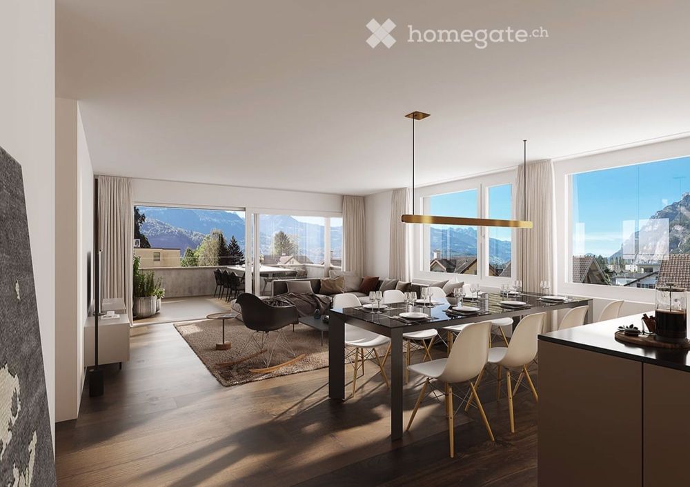 Moderne 3.5-Zimmer-Neubau-Wohnung mit Bergblick in Walenstadt **ERSTVERMIETUNG** - Bild 4