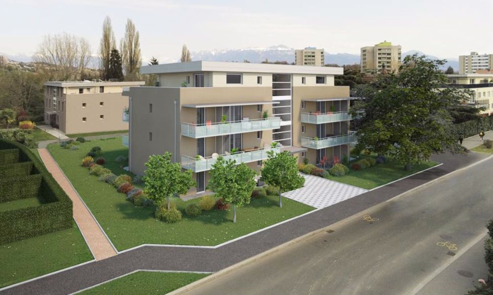 Appartement 2,5 pces au rez avec jardin à Chavannes, lot 2 - Bild 4