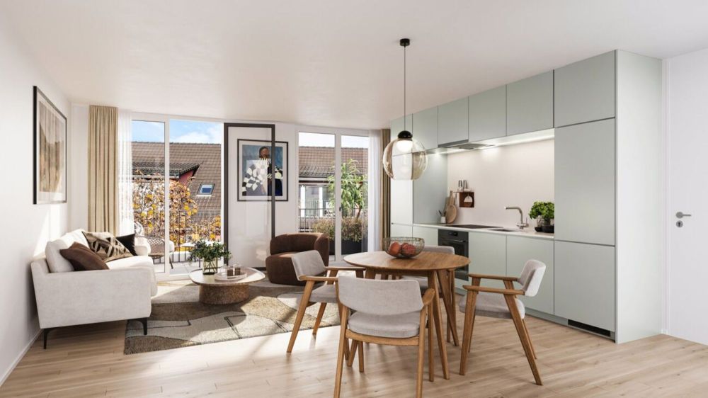 FIFTEEN OERLIKON – Attikawohnen mit urbanem Panorama - Bild 1