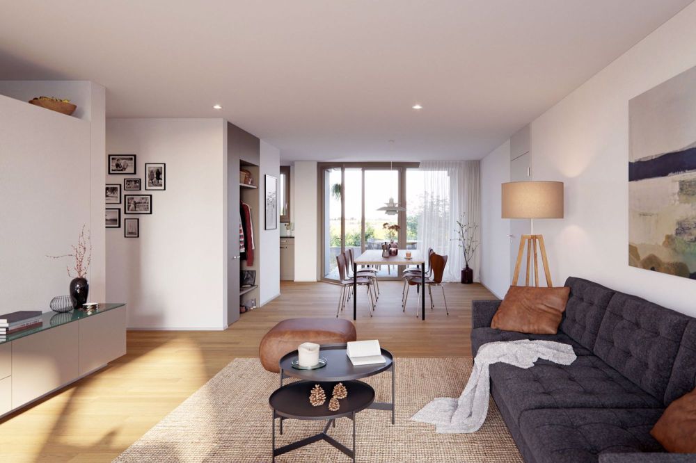 Moderne 4.5-Zimmer-Wohnung an sonniger, unverbaubarer Lage in Winterthur - Bild 2