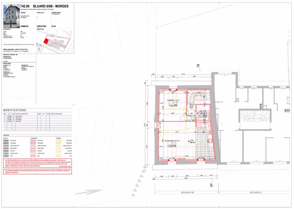 Morges - rue du Bluard 6 - 2.5-Zimmer-Wohnung unter dem Dach - Bild 7