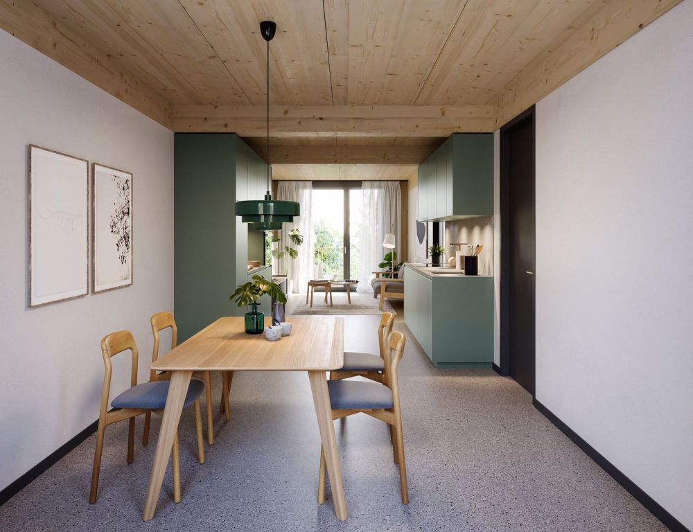 Nachhaltig, modern und in grüner Umgebung | Erstvermietung 3.5-Zimmerwohnung - Bild 4