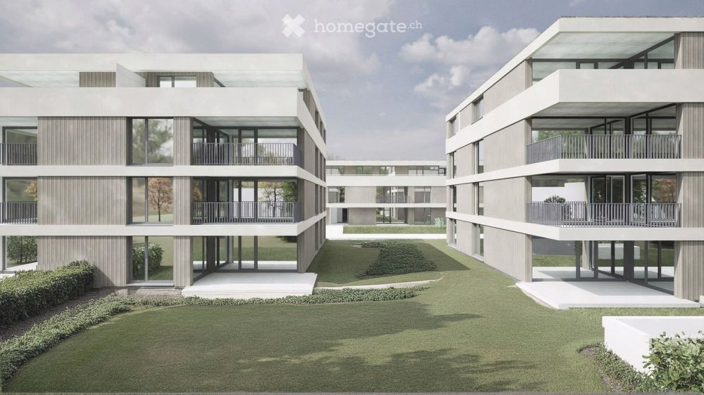 Moderne 4.5-Zimmer-Wohnung im Zentrum von Bösingen - Wohnen mit Ausblick - Bild 2
