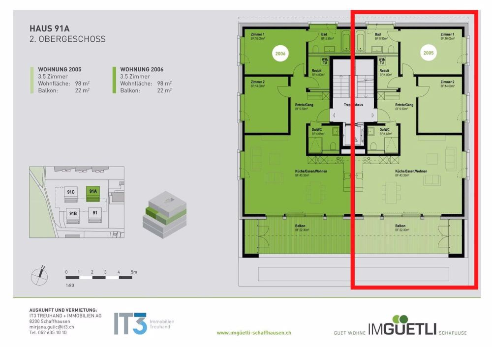 Wunderschöne 3.5 Zimmer-Wohnung in Schaffhausen! - Bild 11