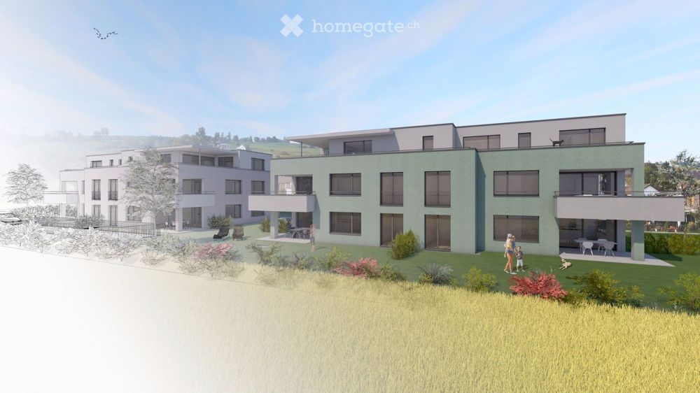 Terrassenwohnung in Hallau - Bild 1