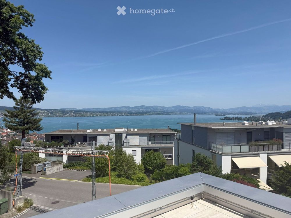 Exklusive 4.5-Zimmer-Wohnung mit atemberaubender Seesicht in Richterswil - Bild 1