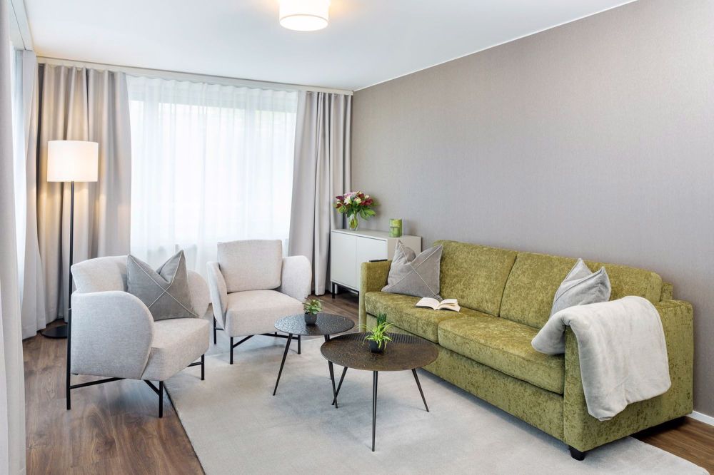 2-Zimmer Apartment Suite möbiliert in Cham (Zug), Papieri-Areal - Bild 1