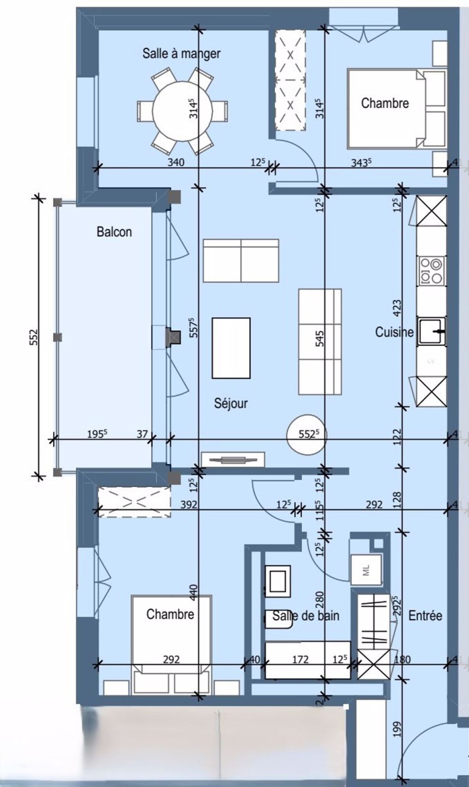 Appartement 3,5 neuf - Bild 2