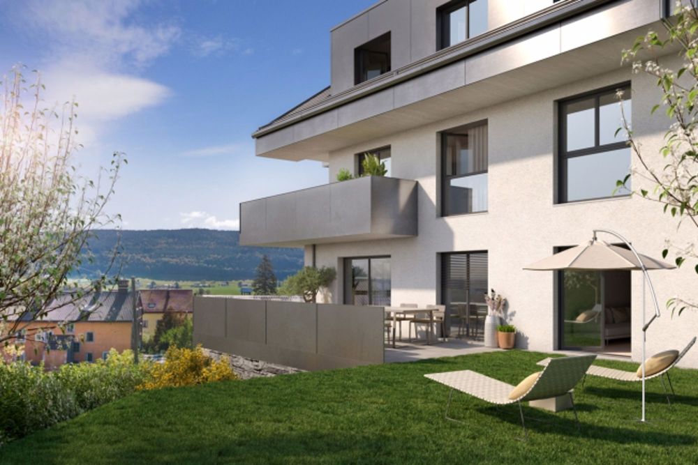 Dans immeuble neuf, appartement 3,5 pces au 2ème étage - Bild 2