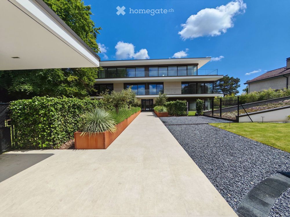 Neue 5-Zimmer-Duplexwohnung mit Garten in Hermance - Bild 1