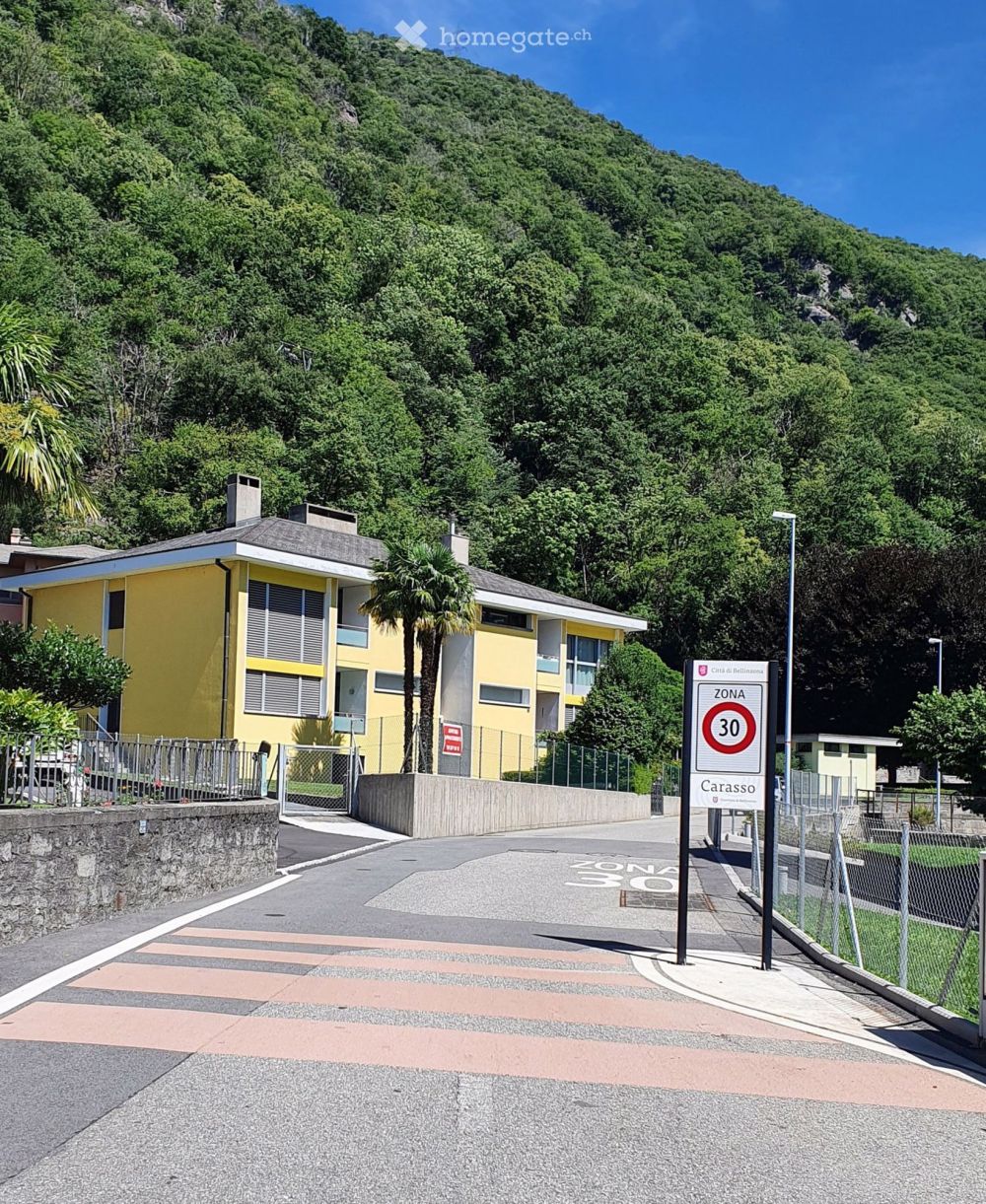 BELLINZONA-CARASSO, 4,5 ZIMMER WOHNLUNG ZUM VERMIETEN, RENOVIERTE - Bild 1