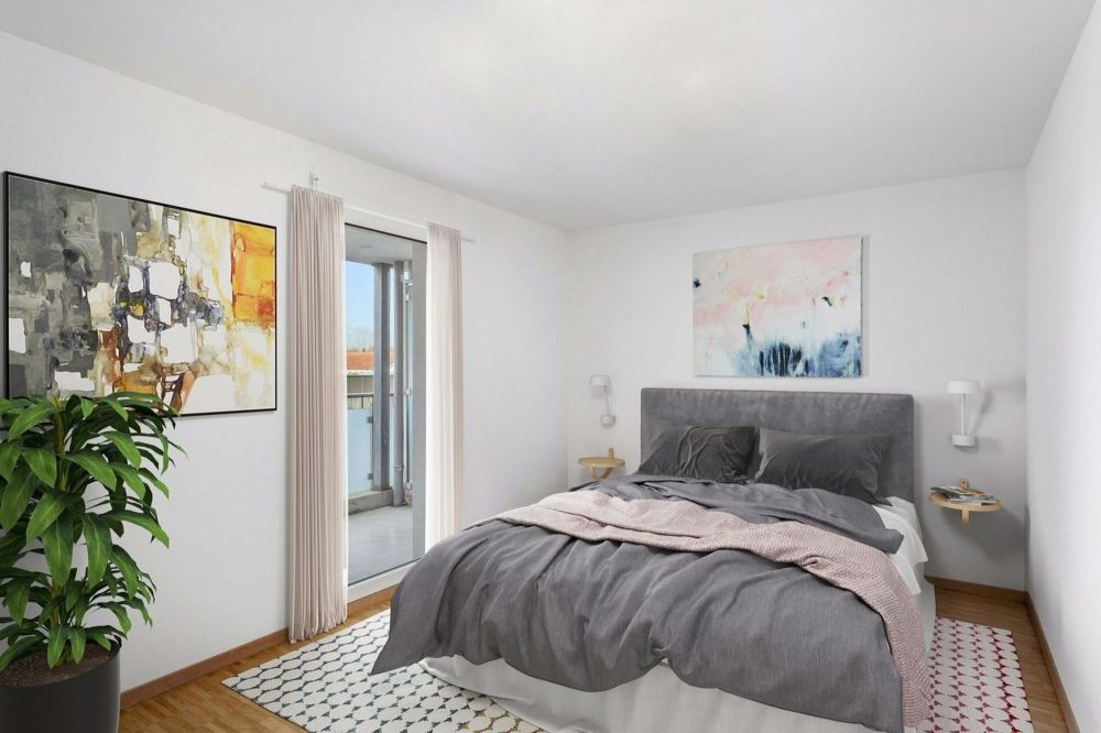 In der Nähe aller Annehmlichkeiten - Zimmer