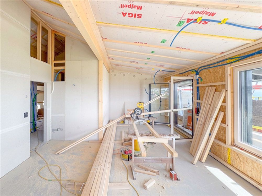 Neue 2.5 Zimmerwohnung - Dachgeschoss Herrlicher Blick auf die Alpen und den See - Bild 9