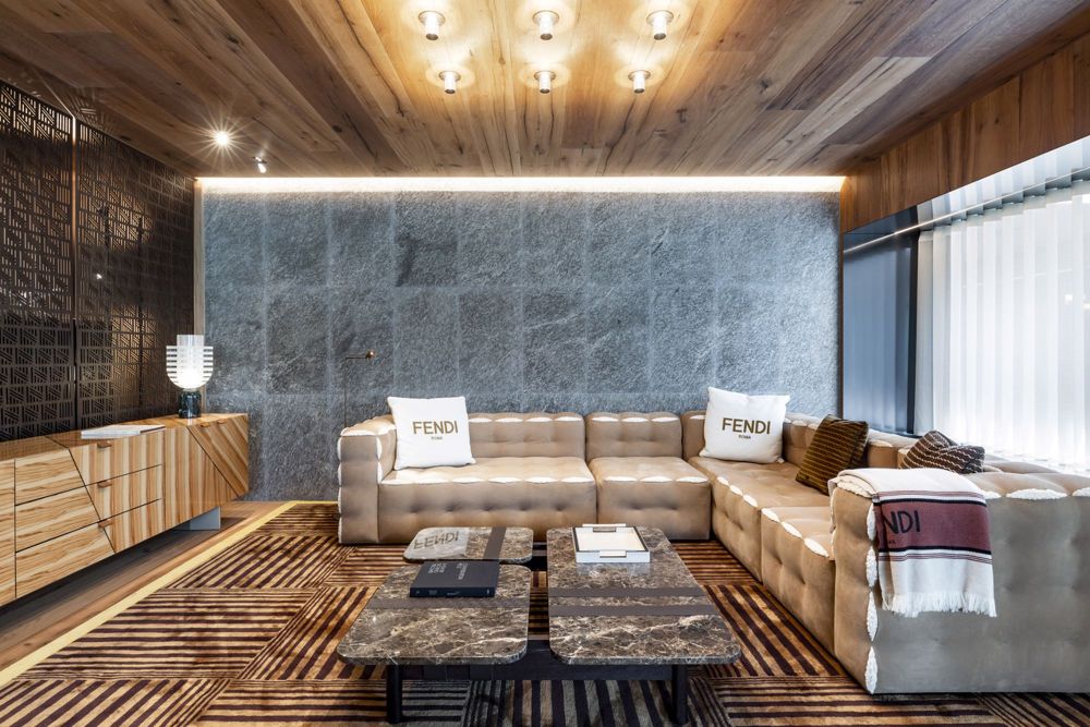 FENDI Crans-Montana - Appartement d'exception 197m² avec vue alpine - Bild 1