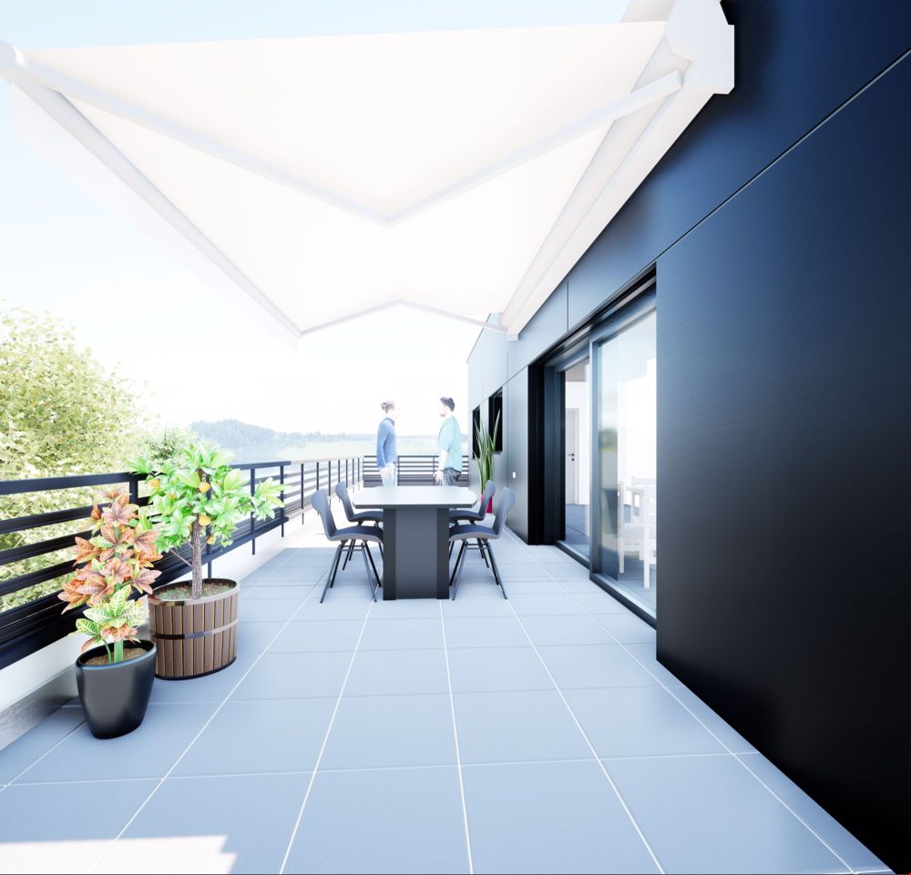 Moderne 3.5-Zimmer-Neubau-Wohnung mit Balkon in Affeltrangen - Bild 2