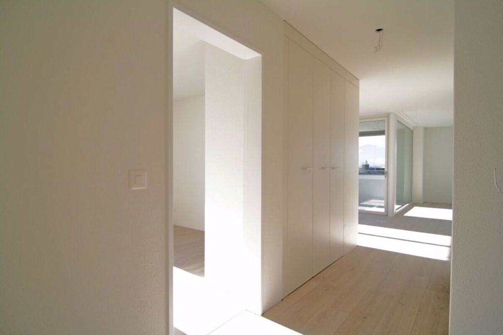 Neubau: 3.5-Zimmerwohnung A13 / altersgerechtes Wohnen in Benken - Flur