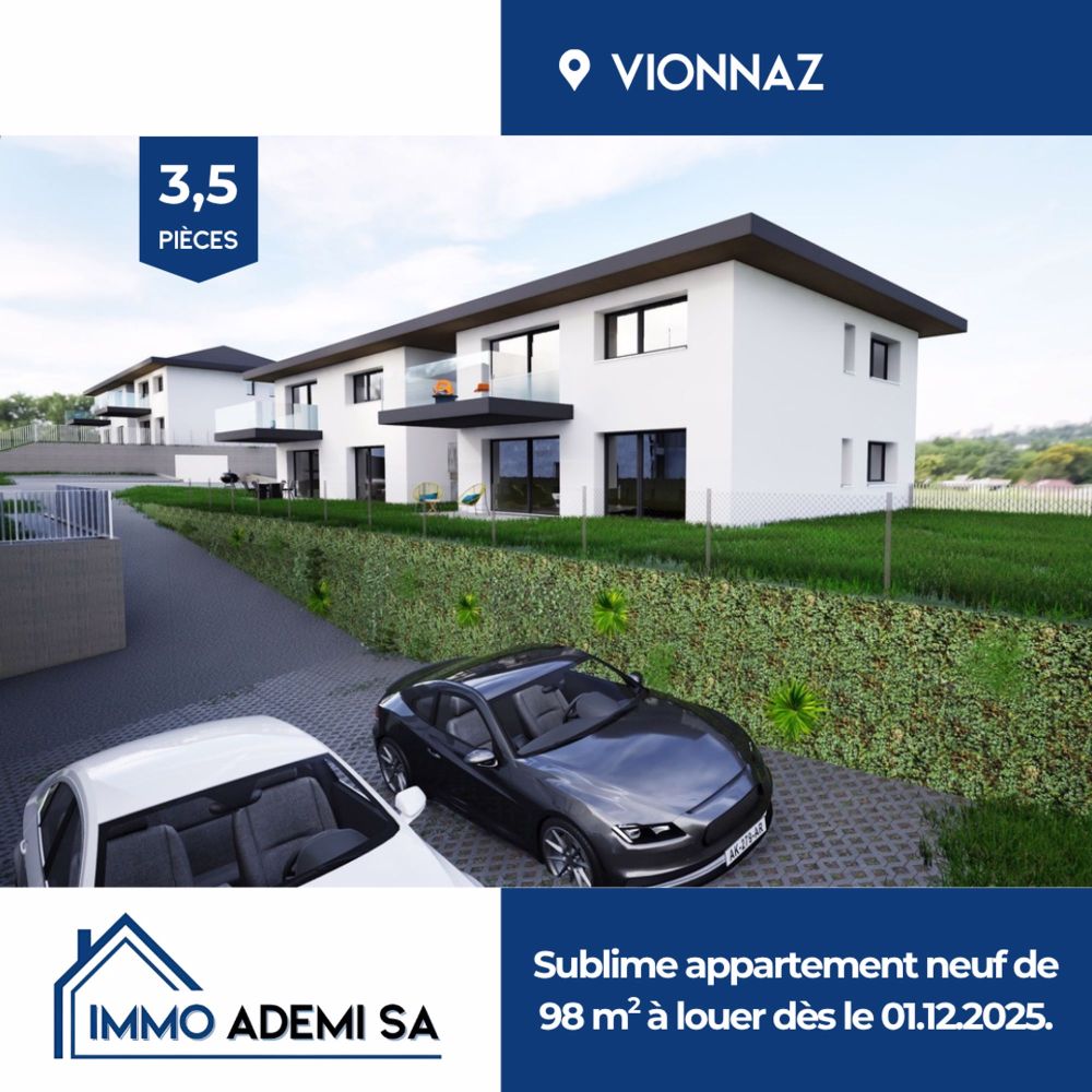 Sublimes 3.5-Zimmer-Wohnung NEU mit Garage und Balkon in Vionnaz! - Bild 2