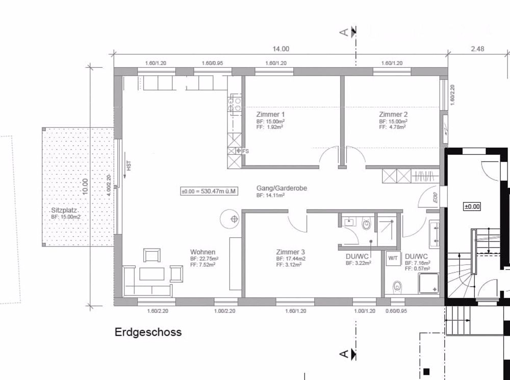 Moderne 4.5-Zimmer-Terrassenwohnung in idyllischer Landschaft - Bild 4