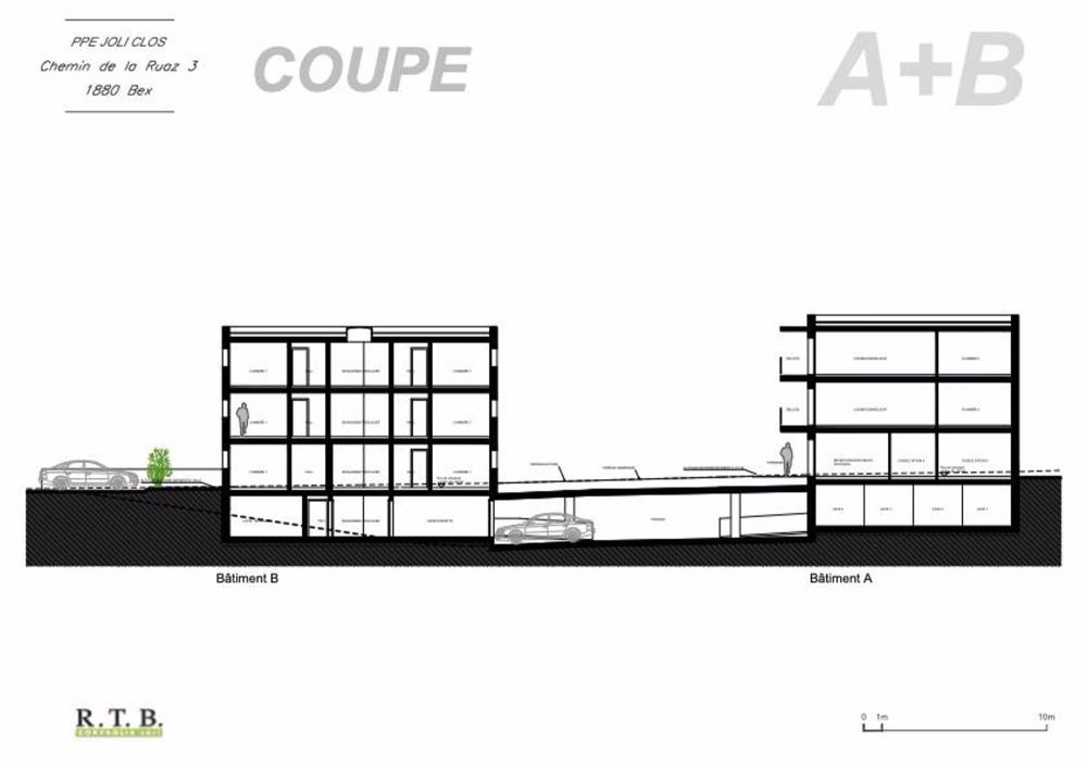 Appartement 2,5 pces (lot 11) au 2ème étage à Bex - Bild 8