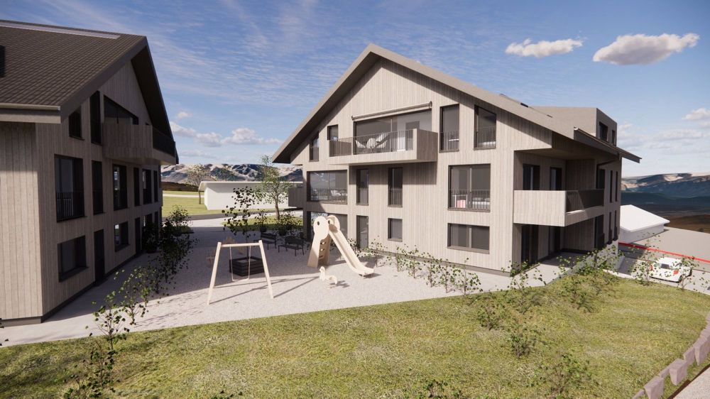 Moderne 2.5-Zimmer-Wohnung in Mühlethurnen mit atemberaubendem Ausblick - Bild 2