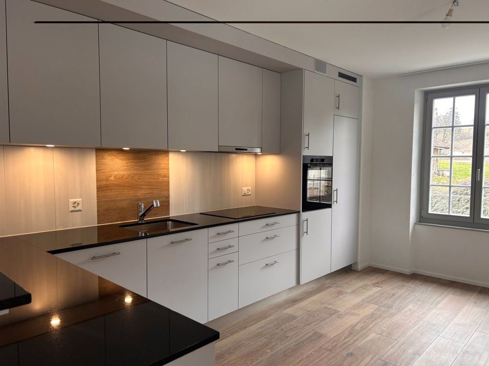 Fribourg - Bourguillon - Prächtige 3.5-Zimmer-Wohnung - Cuisine