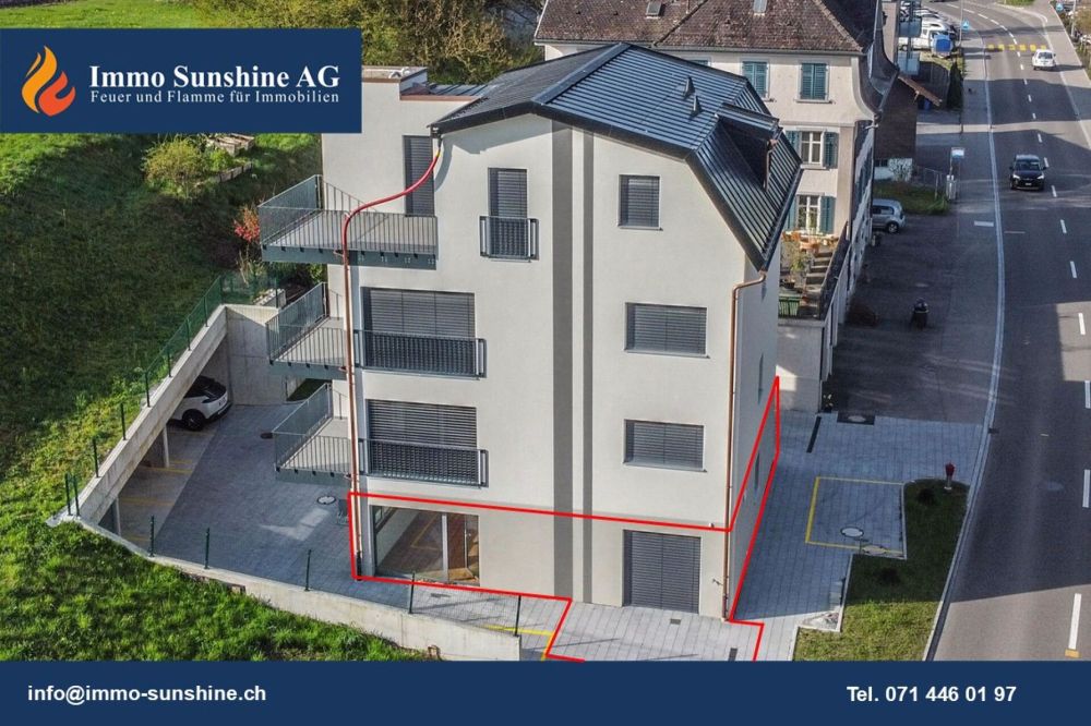 Stilvolle 4.5-Zimmer-Wohnung mit Ausblick ins Grüne - Bild 1