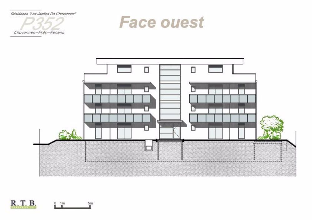 Appartement 2,5 pces au rez avec jardin à Chavannes, lot 2 - Bild 11