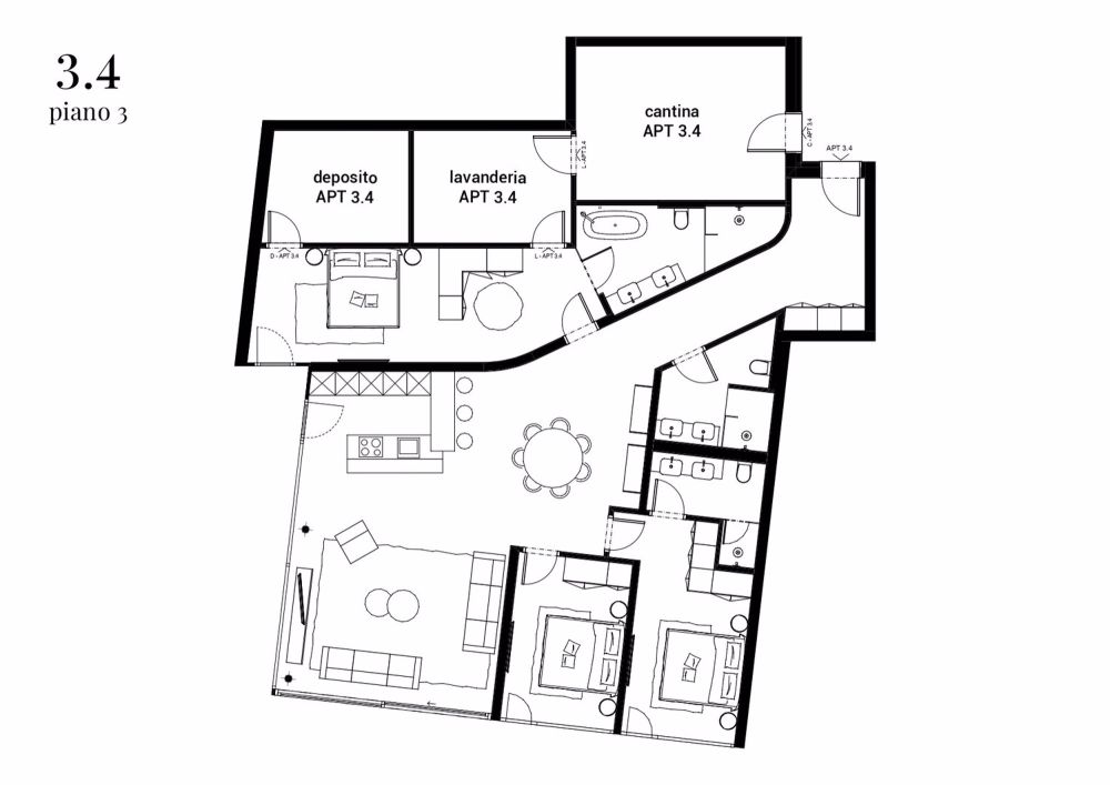 Nuovo Progetto residenziale Mirador in Via Tesserete - Bild 11