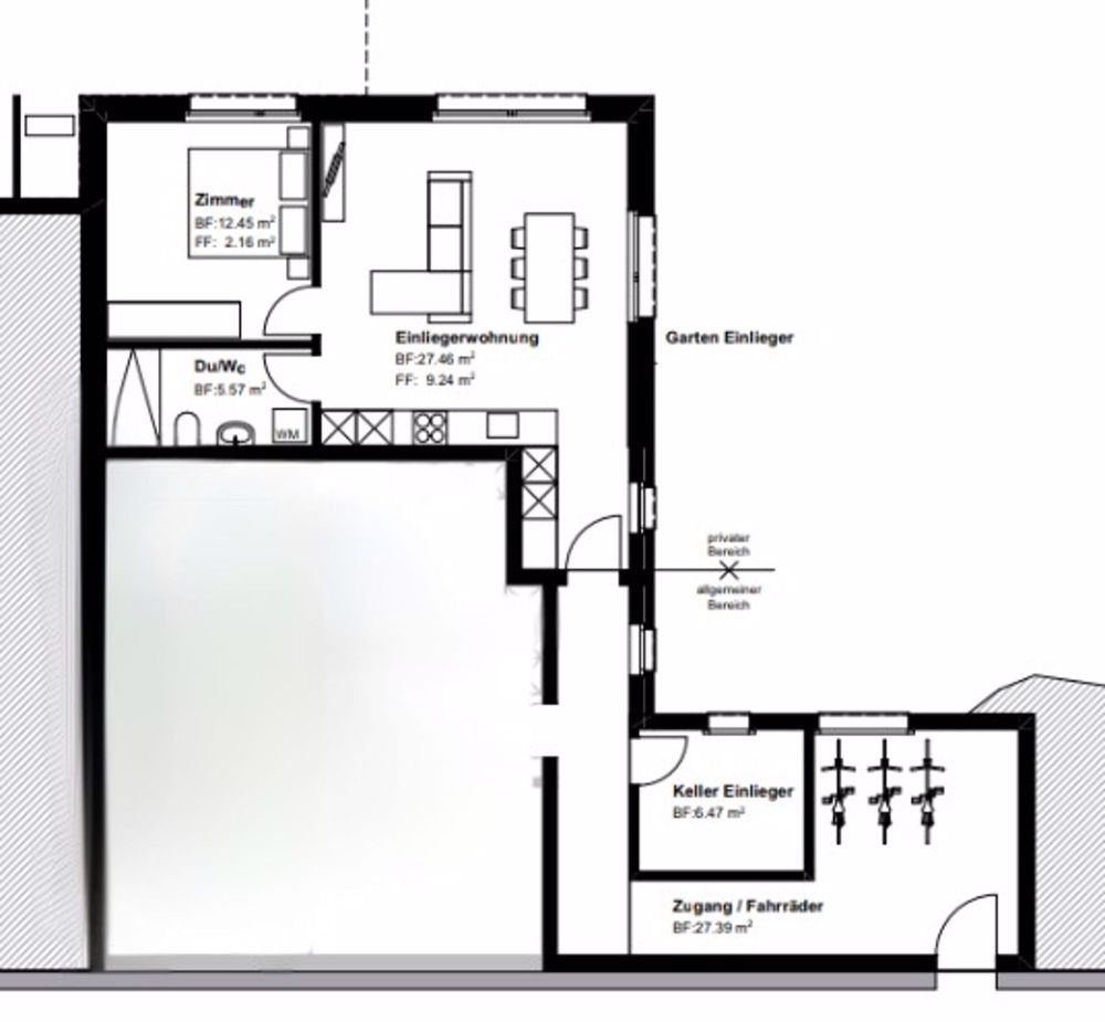 Neubau 2.5-Zimmer-Einliegerwohnung in Oberterzen - Bild 2