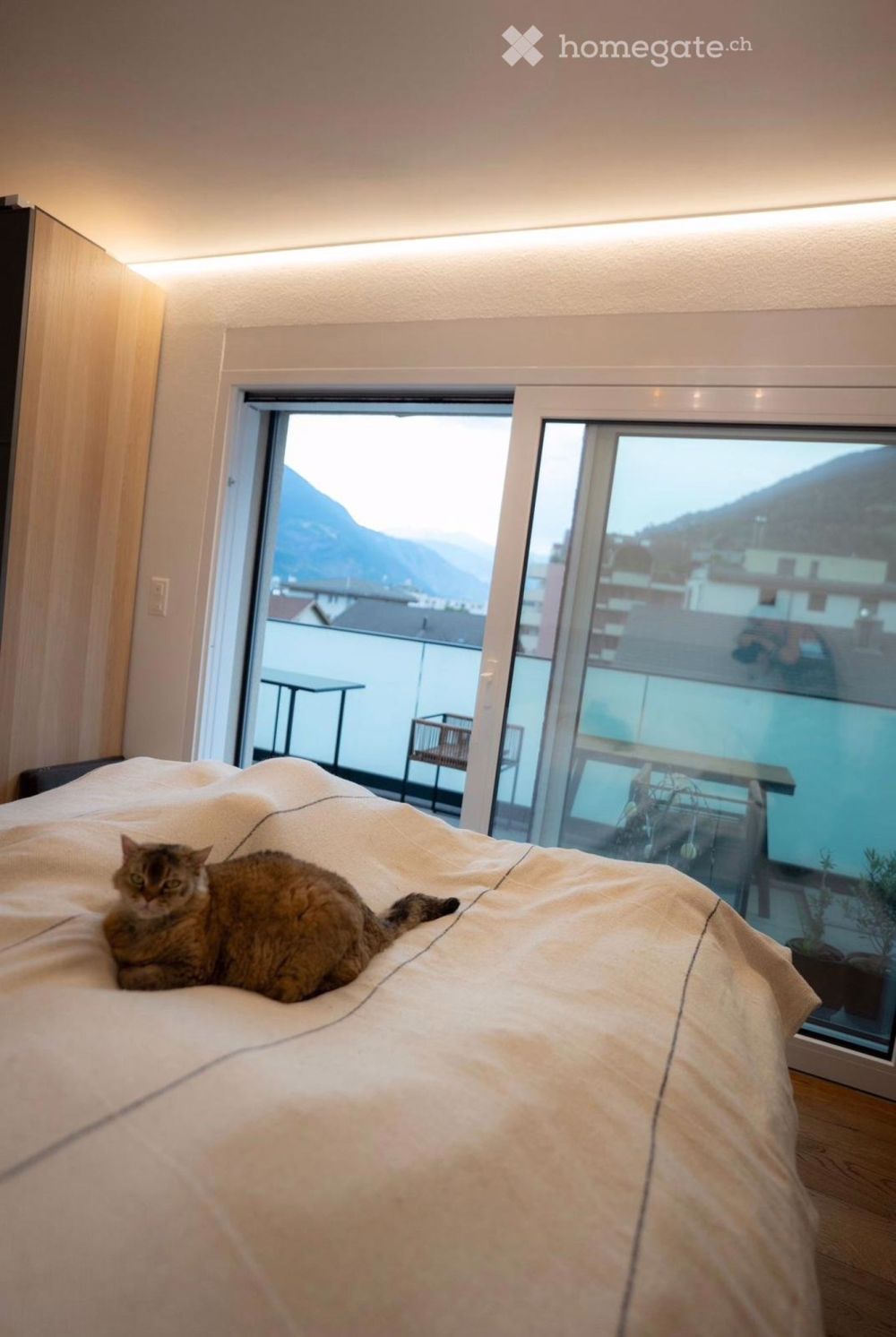 Topmoderne 3.5-Zimmer-Attikawohnung in Naters - Bild 12
