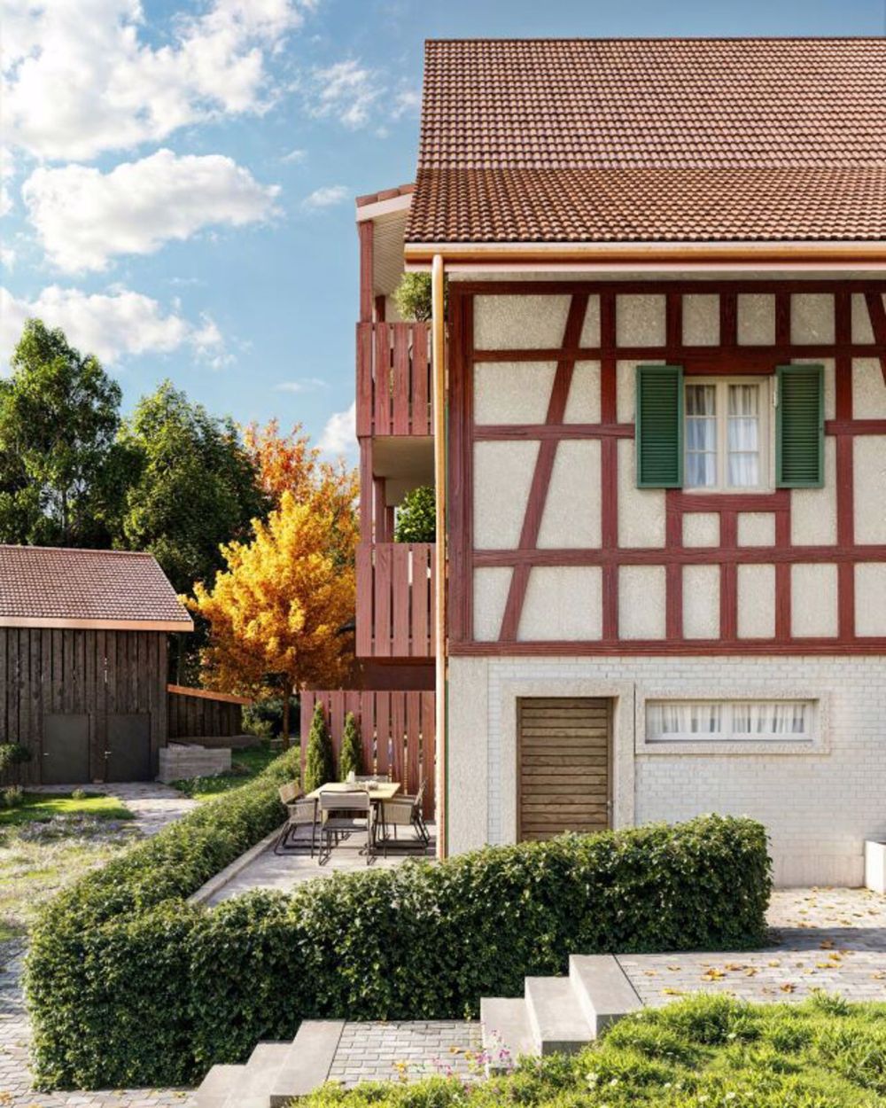Zeitloses Ambiente, neuer Glanz: Erstvermietung in Oberglatt - Bild 7